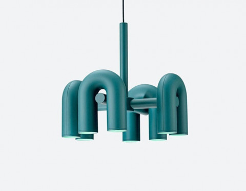 Подвесная люстра Inodesign Fanny Blue 4 40.6055